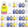 28 Sets Teacher Appreciation Gifts Hand Sanitizer Keychain Holders with Empty Travel Bottles Bulk Thank You Gifts for Teacher Employees Coworker Appreciation Gift