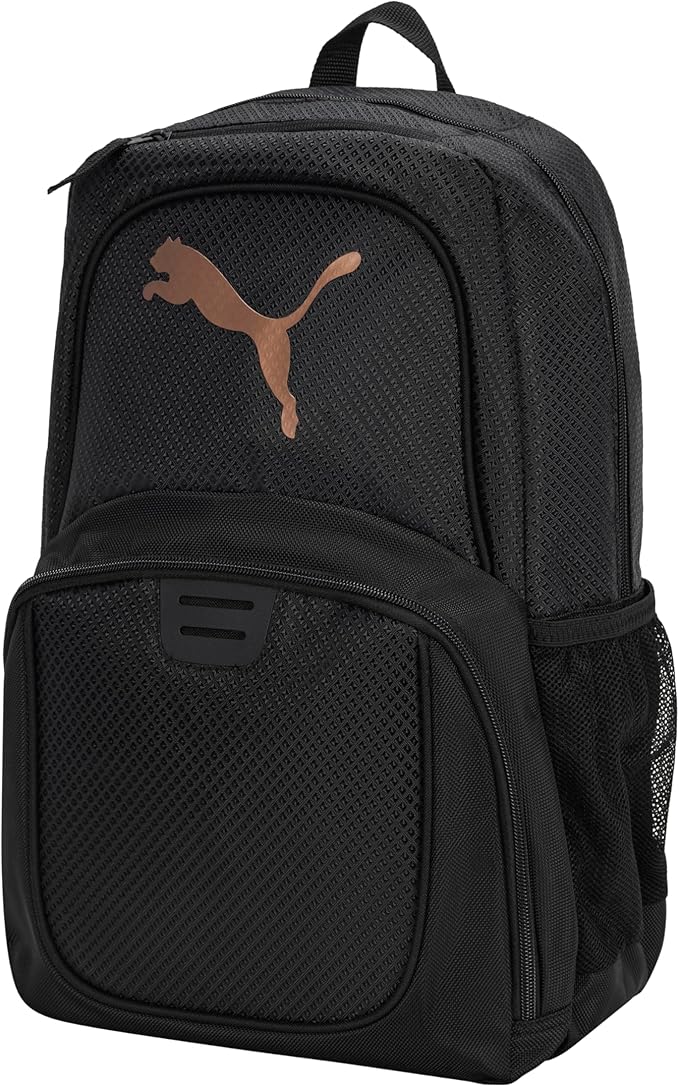 PUMA Evercat Contender Backpack, Black/Rose Gold