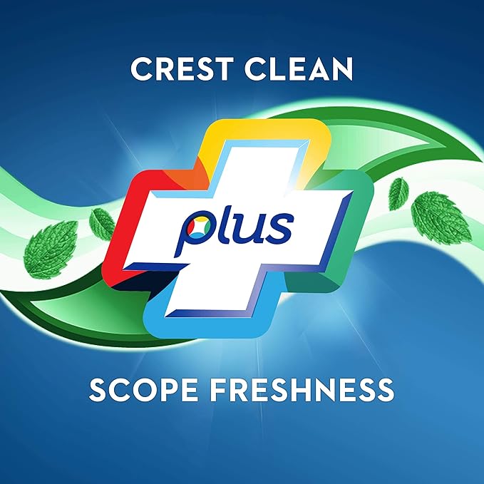 Crest Complete Multi-Benefit Whitening + Scope Minty Fresh Flavor Toothpaste 2.7 Oz (Pack of 12)
