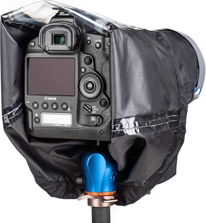 Think Tank Emergency Rain Covers for DSLR and Mirrorless Cameras with 70-200mm Lens - Medium (Black)