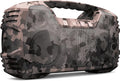 IPX7 Waterproof Outdoor Bluetooth Speaker, Wireless, 90W(Peak), 32H Playtime, Floating Design, Deep Bass & Loud Stereo Sound, Portable with Handle, Rugged for Pool, Beach, Kayaking, Hiking, Camo