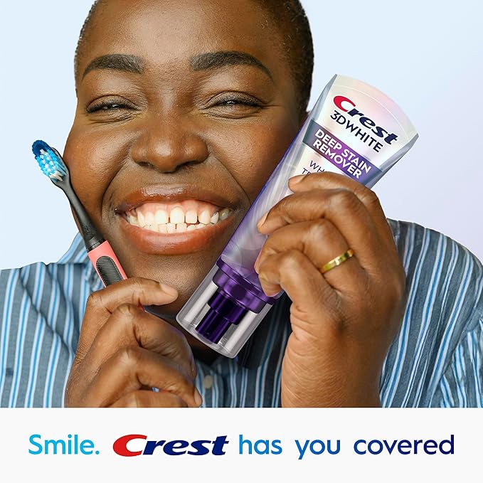 Crest 3DWhite Brilliance Deep Stain Remover Brilliant White Toothpaste - 3.1oz/2pk