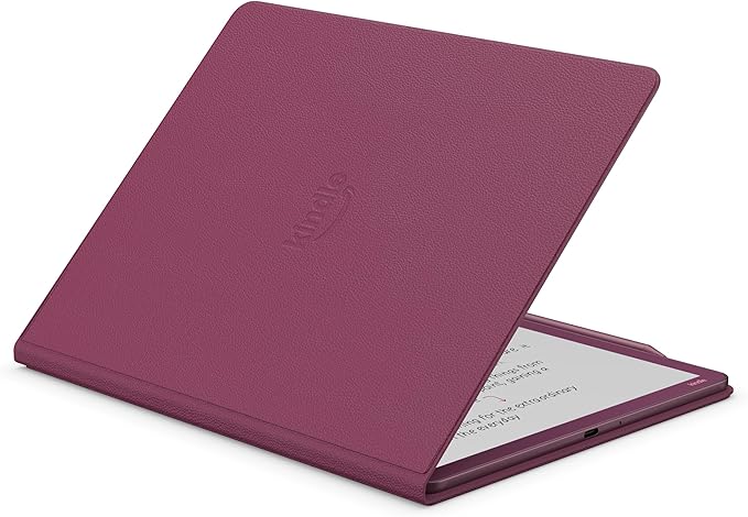 Introducing Amazon Kindle Scribe Executive Folio Cover with Magnetic Attach, Sleek Protective Case - Premium Leather