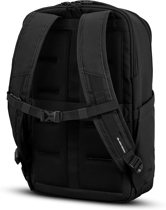 High Sierra Lineage Backpack - Black