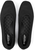 Frank Mully Women's Flats Square Toe Flats Comfortable Slip on Washable Ballet Flats Shoes for Women Dressy Work