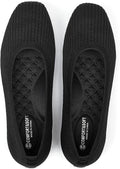 Frank Mully Women's Flats Square Toe Flats Comfortable Slip on Washable Ballet Flats Shoes for Women Dressy Work