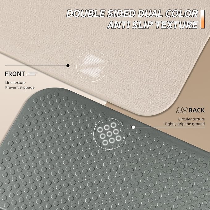 PAIDU Foldable Fitness Yoga Mat | 2/5" (10MM) Extra Thick | SGS Certified Non-Slip TPE | 75x26" Extra Long-Wide | Portable & Easy Store | for Yoga, Pilates, Home Gym & Full-Body Workouts