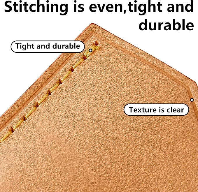 Microfibre Leather Tag for Luggage Bag or Suitcase, Decorative Hang Tag for Speedy 25 30 35 Handbag(Beeswax Tag)