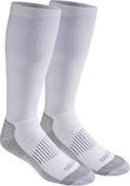 Dickies Men's Light Compression Comfort Over-The-Calf Socks, Available in M-XXL (2, 4 Pairs)