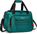 Underseat Carry On luggage Bag Airplanes Personal Item Bags, Gym Bag for Men Weekender Overnight Travel Tote Bag Shoulder Small Softside Carry on Luggage Travel Duffel Bags For Men,16 IN Peacock Green