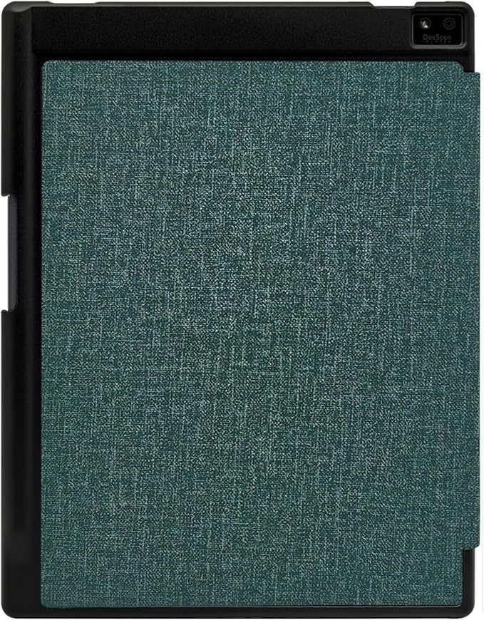 Slimshell Case for 8.2'' iFLYTEK AINOTE Air 2 Smart Auto Sleep/Wake Ultra-Thin Lightweight Leather Folio Cover with Built-in Pen Holder & Magnetic Closure (Cloth Sage Green)