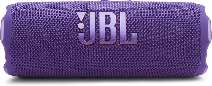 JBL Flip 7 - Portable Waterproof and Drop-Proof Speaker, Bold JBL Pro Sound with AI Boost, 16Hrs of Playtime, and PushLock System with Interchangeable Accessories (Purple)