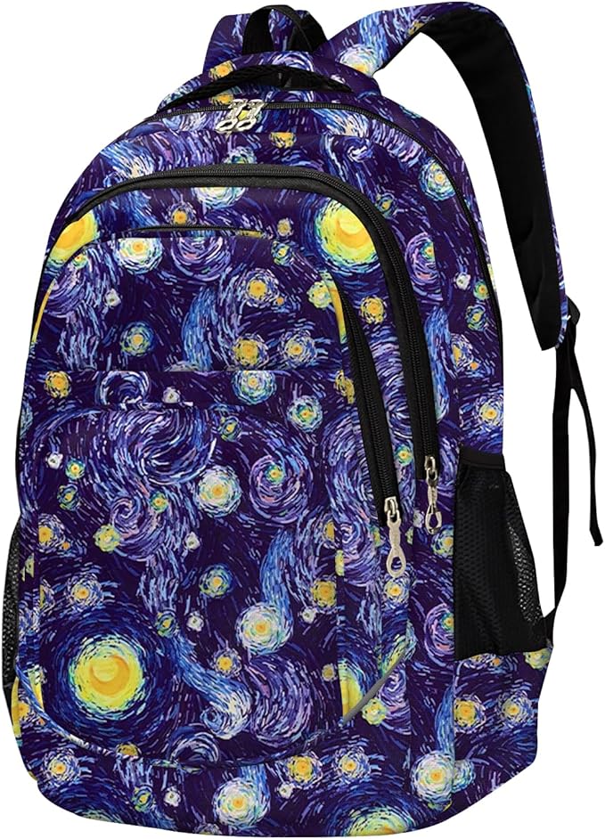 rickyh style Stylish Backpack: Multi-functional and Lightweight Bag for Travel, School, and Outdoor Activities