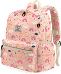 atgark Corduroy Toddler Backpack for Girls 2-5: Preschool Backpack for Girls