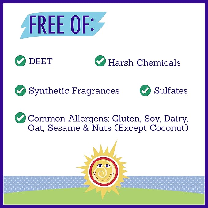 California Baby Natural Bug Spray Travel Size | DEET Free Mosquito Repellent | Baby + Kids Bug Spray | Citronella Spray | Great Smell | 59 mL / 2 oz