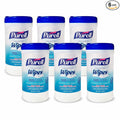 Purell Hand Sanitizing Wipes, Clean Refreshing Scent, 40 Count Hand Wipes Canister (Pack of 6) - 9120-06-CMR
