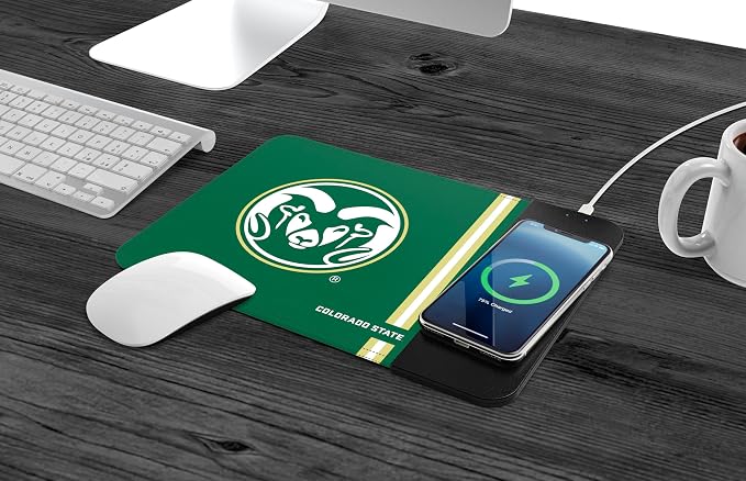 SOAR NCAA Unisex Cell Phone Wireless Charging Mouse Pad