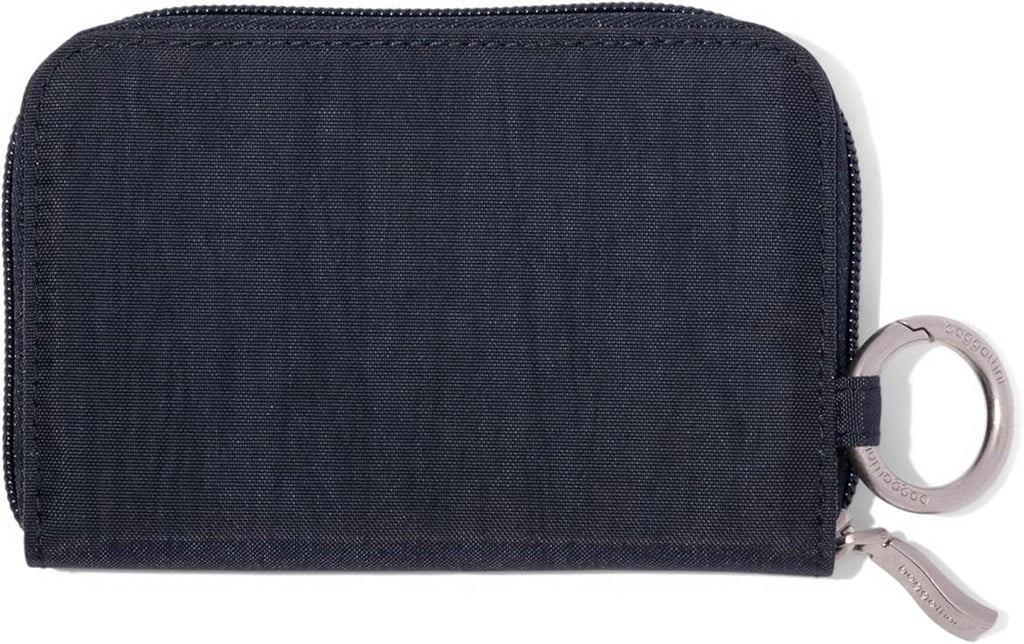 Baggallini Deluxe Card Case - Lightweight 5.5"x3.3" RFID Protected Womens Wallet Card Holder