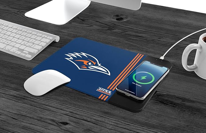 SOAR NCAA Unisex Cell Phone Wireless Charging Mouse Pad