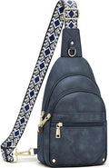 SYTRAH Anti Theft Crossbody Bags for Women, RFID Sling Bag Travel Purse, RFID Cross Body Purses Chest Bag for Travel