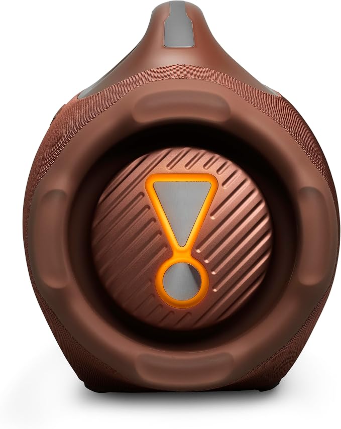 JBL Boombox 4 - Most Powerful JBL Portable Waterproof Speaker with Massive JBL Pro Sound, Up to 34 Hours of Playtime, & Multi-Speaker Connection by Auracast™ (Brown)