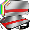 Original Indestructible Luggage Tags for Travel Stand Out with Stainless Steel Privacy Personalized Luggage Tags with Free Smart Bag Tag Recovery Included