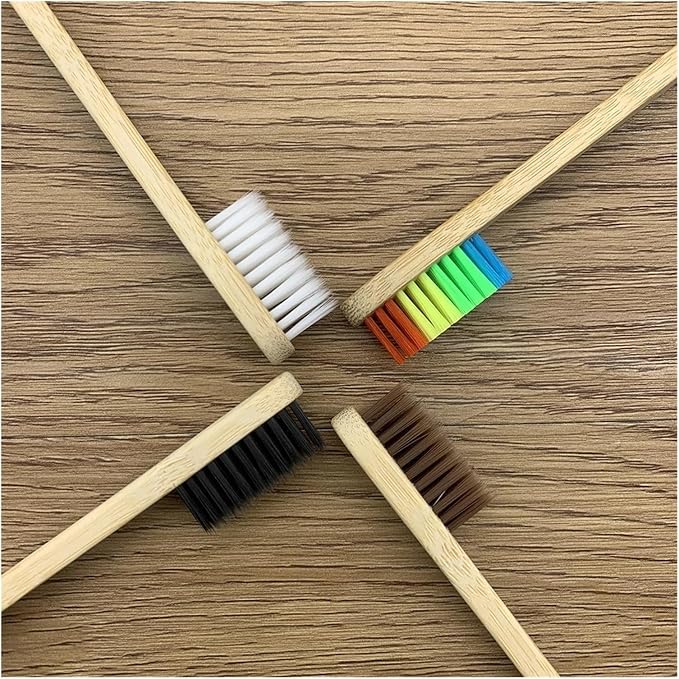 Manual Toothbrush 10PCS Colorful Toothbrush Set Soft Bristle Teeth Whitening Toothbrushes Soft Care Toothbrush(5 Adult 5 Kids)