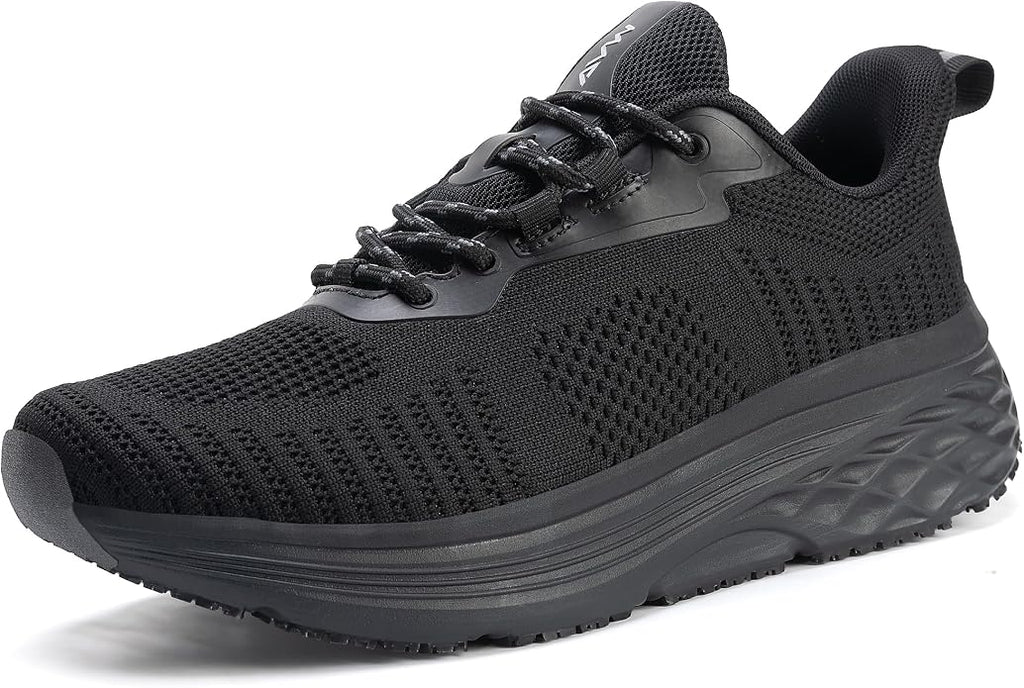 AVW Womens Non Slip Work Shoes Water Resistant Walking Sneakers Food Service Chef Kitchen Shoes