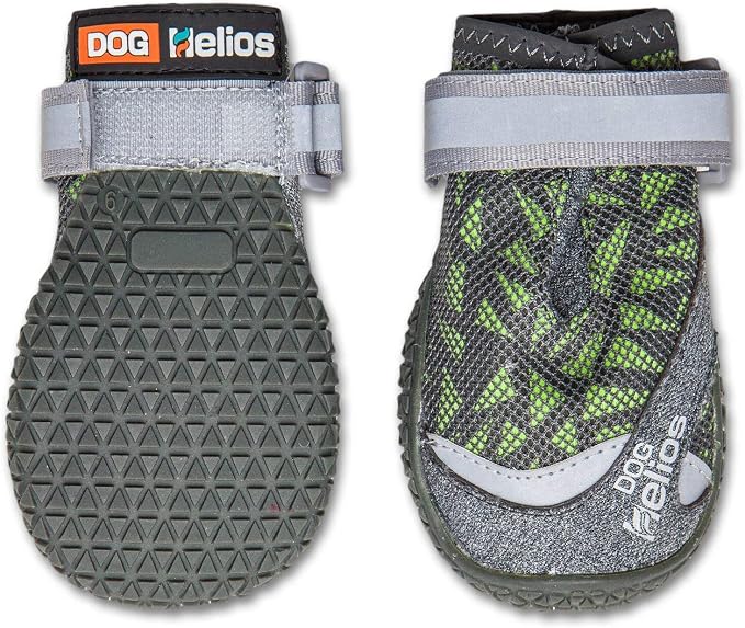Dog Helios 'Surface' Premium Grip Performance Dog Shoes, Small, Green