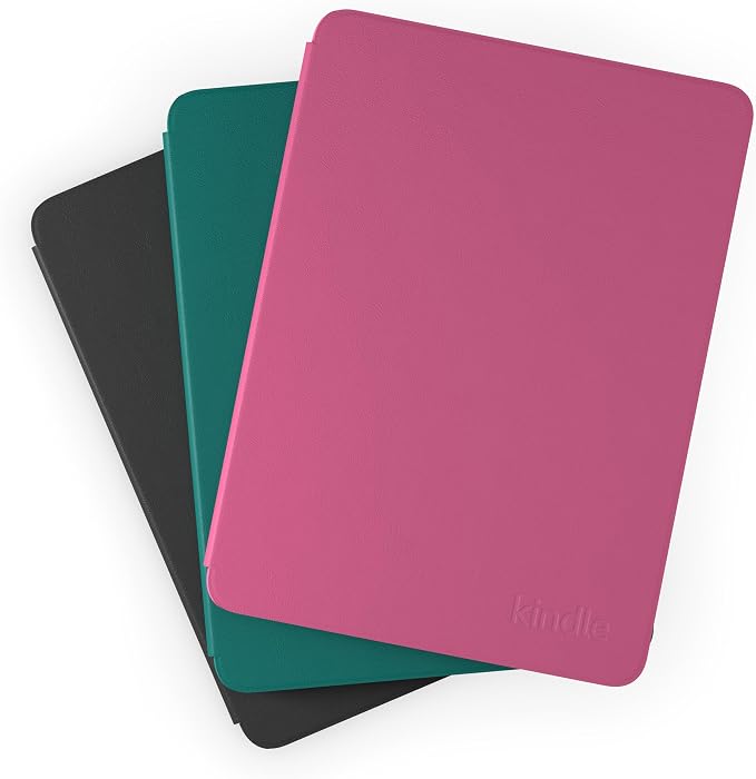 Amazon Plant-Based Leather Case- Lightweight, Protective Cover Designed with Sustainability in Mind for Kindle Paperwhite and Kindle Colorsoft