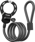 Electric Scooter Lock, Anti-Theft Cable Lock with Key, 39.37inch for E-Scooter, Electric Bike, Bicycle, Motorbikes