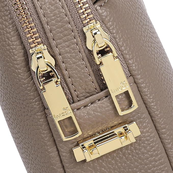INICAT RFID Blocking Sling Bag, Anti Theft Crossbody Bag for Women Compact Travel Purses Vegan Leather
