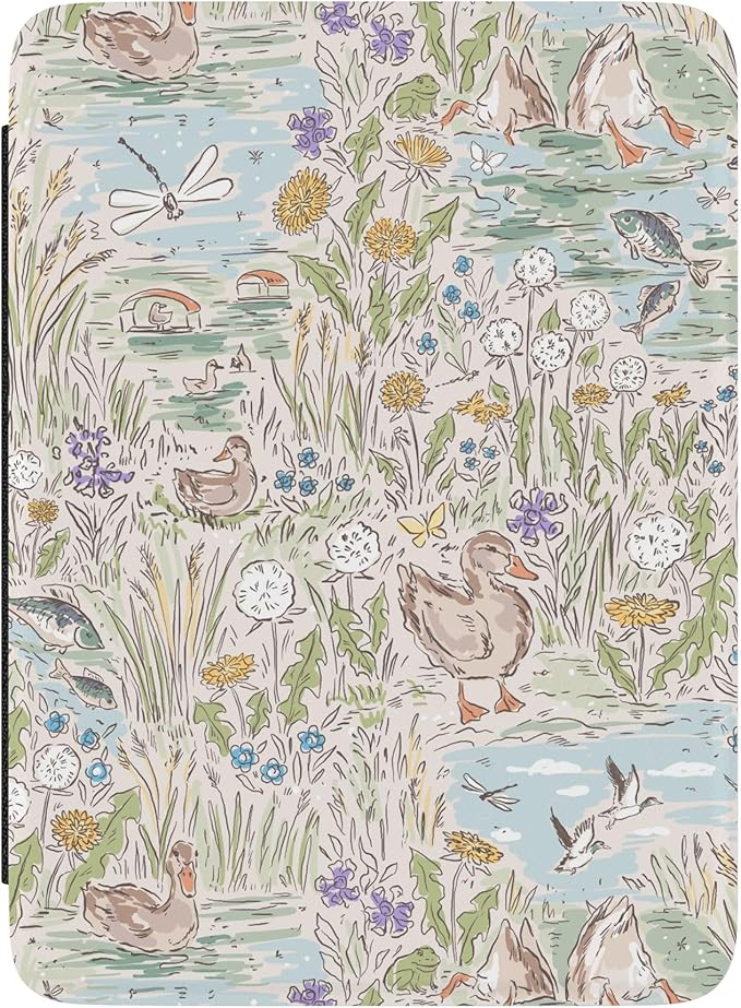 Casely Kindle Case | The Waddle Path | Duck Pond | Compatible with 7” Kindle Colorsoft and 7” Kindle Paperwhite (12th Gen 2024 Models)
