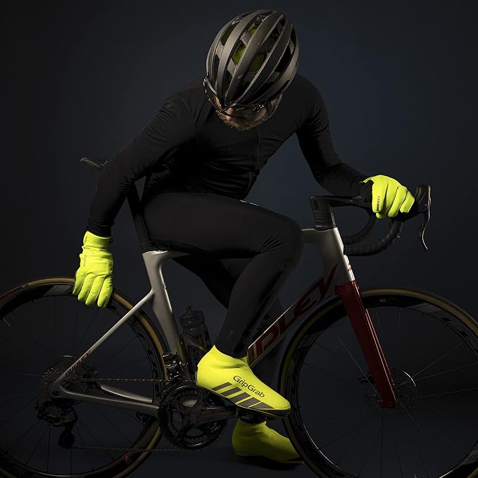 GripGrab RaceThermo Waterproof Winter Road Bike Overshoes Windproof Thermal Cold Weather Neoprene Cycling Shoe Covers