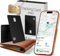 SPOTMINDERS Apple MFi Certified Wallet Tracker PRO Works with Apple Find My IP68 Rechargeable Tracking Card for Wallet Luggage Passport 0.07in Slim Credit Card Design Item Finder