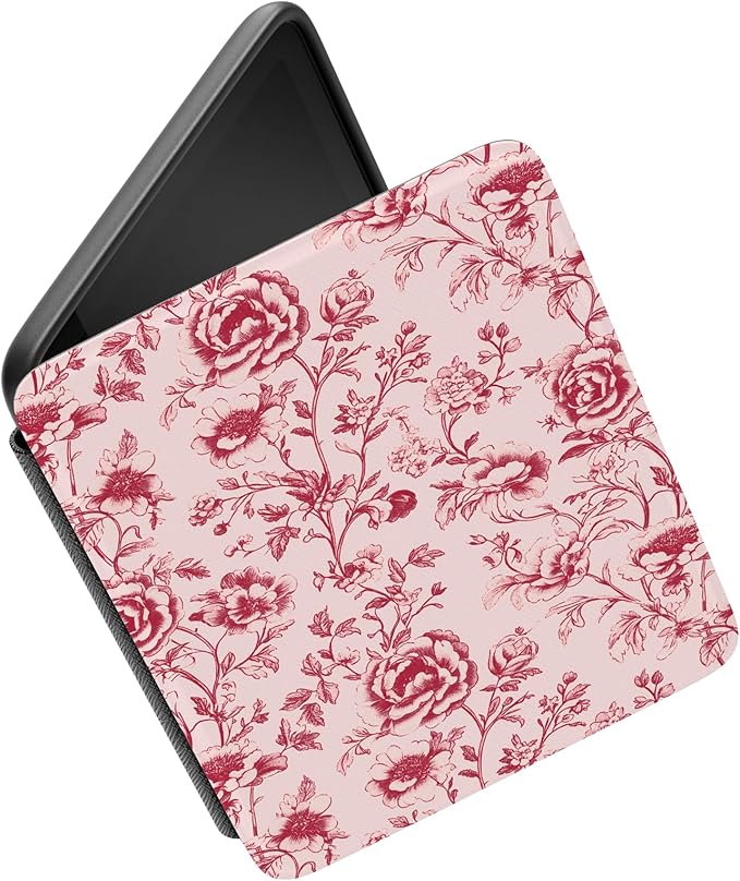 Casely Kindle Case | Vintage Belle | Floral Toile | Compatible with 7” Kindle Colorsoft and 7” Kindle Paperwhite (12th Gen 2024 Models)
