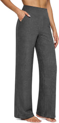 G4Free EverGoing Yoga Pants Women Wide Leg Pants with Pockets High Waist Stretch Dress Casual Sweatpants Petite/Regular/Tall