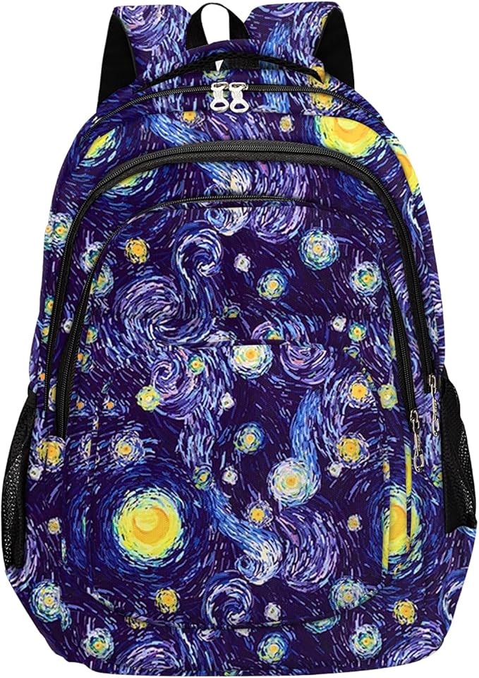 rickyh style Stylish Backpack: Multi-functional and Lightweight Bag for Travel, School, and Outdoor Activities