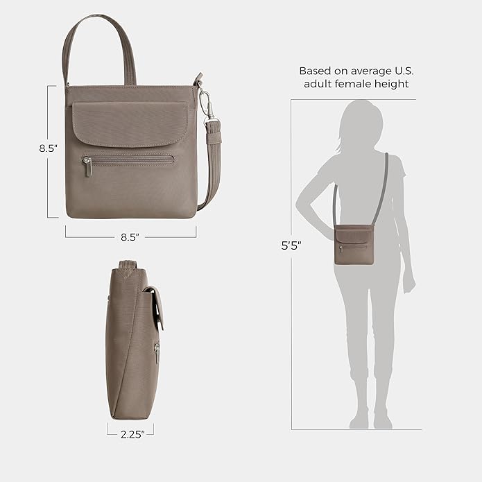Travelon Anti-Theft Classic Mini Shoulder Bag