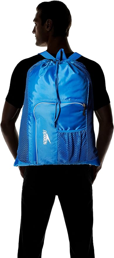 Speedo Unisex-Adult Drawstring Deluxe Ventilator Mesh Equipment Bag