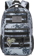 Kids Tactical Backpack Army Molle Bookbag Military Boys Backpack for School, Outdoor, Camping, Black Digital CM