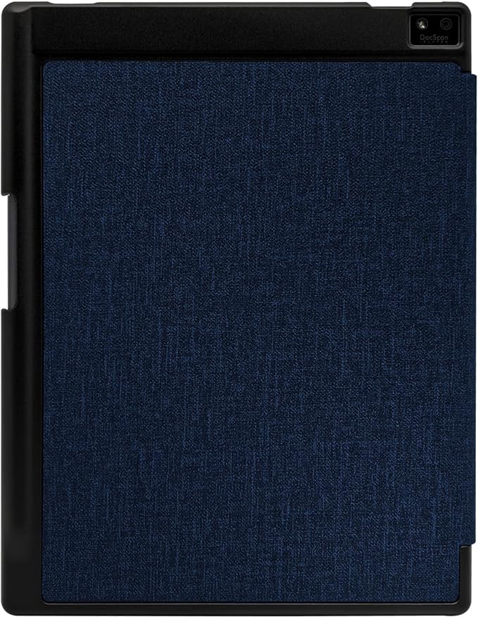 Protective Folio Case for 8.2'' iFLYTEK AINOTE Air 2, Ultra-Thin Lightweight Trifold Protective Cover with Built-in Pen Holder Auto Sleep/Wake for AINOTE Air2 Tablet (Cloth Bark Blue)
