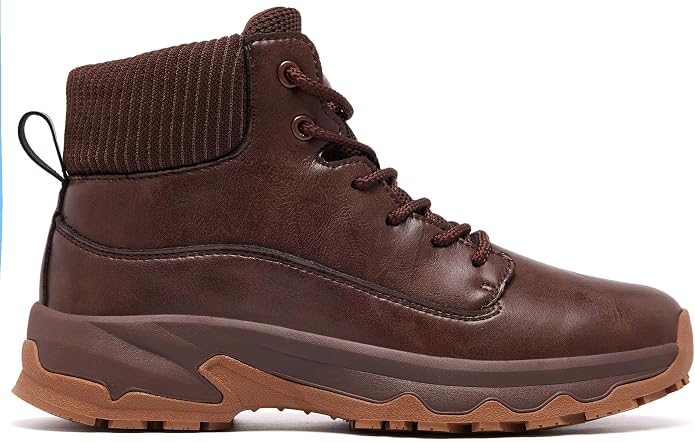 SHULOOK Non Slip Work Boots for Women Slip-Resistant Shoes Waterproof Food Service Chef Kitchen Restaurant Working Casual Comfortable Ankle Boot Outdoor Walking Booties Sneakers