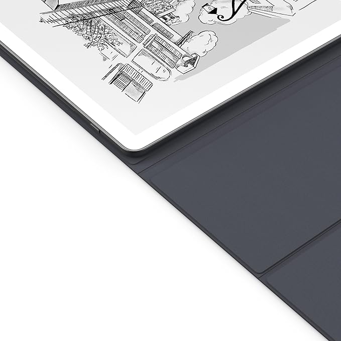 Amazon Kindle Scribe Folio Cover with Magnetic Attach, Designed with Sustainability in Mind, Functional & Protective Case - Plant-Based Leather
