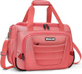 Underseat Carry On luggage Bag Airplanes Personal Item Bags, Gym Bag for Men Weekender Overnight Travel Tote Bag Shoulder Small Softside Carry on Luggage Travel Duffel Bags For Men Women -16 IN Pink