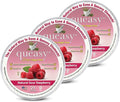 Three Lollies Queasy Drops Sugar Free - Natural Sour Raspberry Flavor - Ease Chemotherapy Nausea & Travel Sickness - Alleviates a Dry Mouth - Natural Ingredients - 21 ct (3-Pack)