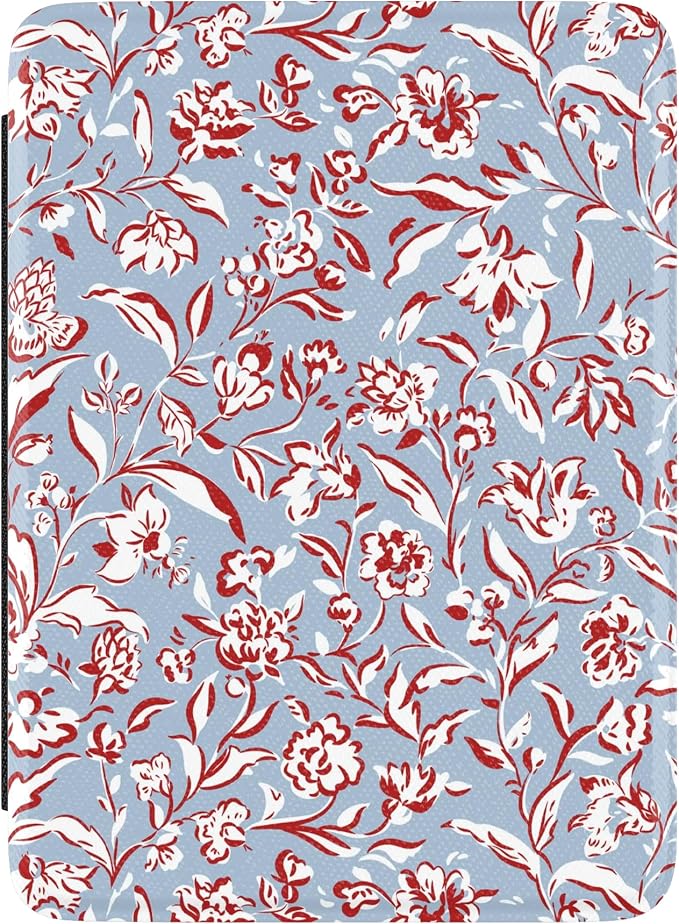 Casely Kindle Case | Coastal Carolina | Painted Flowers | 7” Kindle Colorsoft and 7” Kindle Paperwhite (12th Gen)