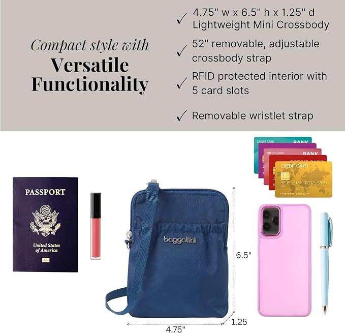Baggallini RFID Bryant Pouch