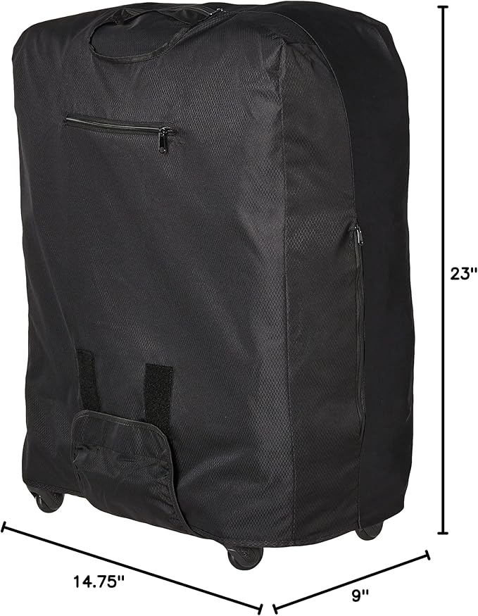 Samsonite Printed Luggage Cover, Black, Medium