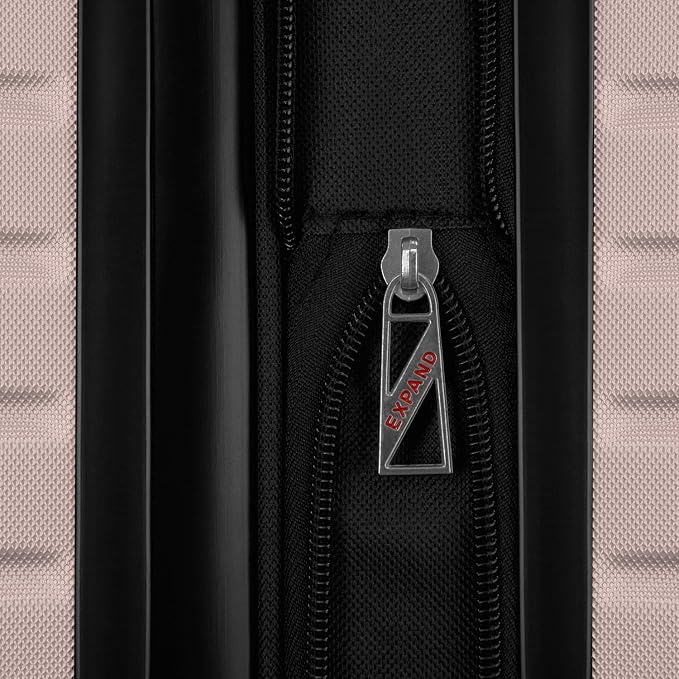 Everest Expandable Hardsided Spinner (Pink, 20-Inch Carry-On)